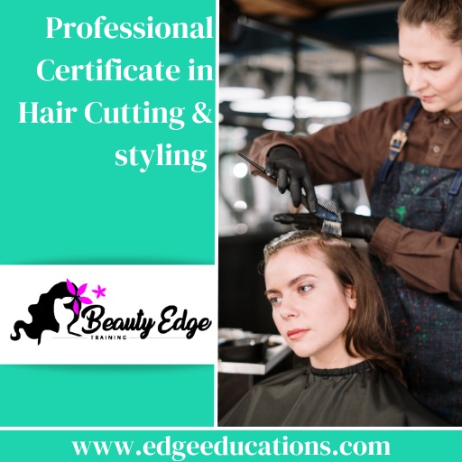 Professional Certificate in Hair Cutting & Styling 